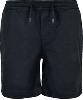 Urban Classics - Boys Strech Twill Joggshorts - Shorts - Mannen - zwart