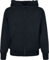 Urban Classics - Boys Zip Hoody - Kinder vesten - Mannen - zwart