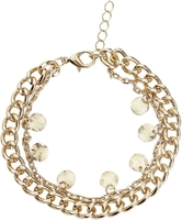 Urban Classics - Charmy Anklet - Enkelketting - Vrouwen - goudkleurig
