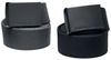 Urban Classics - Colored Buckle Canvas Belt 2-Pack - Riem - Unisex - antraciet zwart