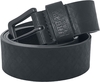Urban Classics - Fake Leather Belt - Riem - Unisex - zwart