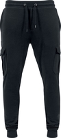 Urban Classics - Fitted Cargo Sweatpants - Trainingsbroeken - Mannen - zwart