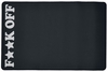 Urban Classics - Fuck OFF Desk Pad - Bureaumat - Unisex - zwart wit