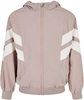 Urban Classics - Girls Crinkle Batwing Jacket - Jas - Vrouwen - oud wit roze