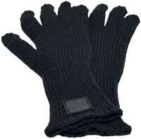 Urban Classics - Knitted Wool Mix Smart Gloves - Handschoenen - Unisex - zwart