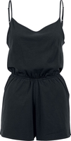Urban Classics - Ladies Short Spaghetti Jumpsuit - Jumpsuit - Vrouwen - zwart