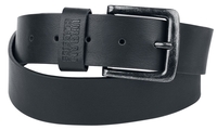 Urban Classics - Leather Imitation Belt - Riem - Unisex - zwart