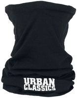 Urban Classics - Logo Tube Scarf 2-Pack - Sjaal - Unisex - zwart