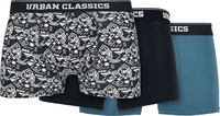 Urban Classics - Organic Boxer Shorts 3 Pack - Boxerset - Mannen - meerkleurig