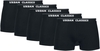 Urban Classics - Organic Boxer Shorts 5-Pack - Boxers - Mannen - zwart