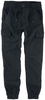 Urban Classics - Overdyed Tracksuit Trousers - Trainingsbroeken - Mannen - zwart