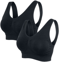 Urban Classics - Padded Sports Bra - Ondergoed - Vrouwen - zwart