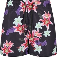 Urban Classics - Pattern Swim Shorts - Zwembroek - Mannen - meerkleurig