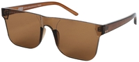 Urban Classics - Sunglasses Honolulu With Case - Zonnebril - Unisex - bruin