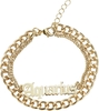 Urban Classics - Zodiac Golden Anklet Aquarius - Enkelketting - Vrouwen - goudkleurig
