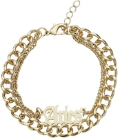 Urban Classics - Zodiac Golden Anklet Aries - Enkelketting - Vrouwen - goudkleurig