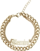 Urban Classics - Zodiac Golden Anklet Gemini - Enkelketting - Vrouwen - goudkleurig