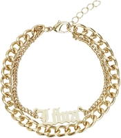 Urban Classics - Zodiac Golden Anklet Libra - Enkelketting - Vrouwen - goudkleurig