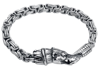 URBANTIMBER - Fenriswolf - Armband - Mannen - zilverkleurig