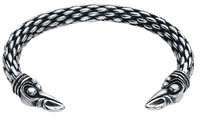 URBANTIMBER - Hugin und Munin - Armband - Unisex - zilverkleurig