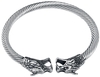 URBANTIMBER - Wölfe - Armband - Unisex - zilverkleurig