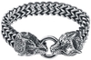 URBANTIMBER - Wölfe - Armband - Unisex - zilverkleurig