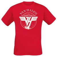 Van Halen - 1979 Tour - T-shirt - Mannen - rood