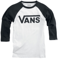 Vans - BY VANS Classic Raglan - Longsleeve - Unisex - zwart wit