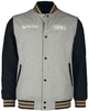 Vans - CHECKERBOARD RESEARCH VARSITY JACKET - Collegejas - Mannen - grijs zwart