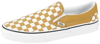 Vans - CLASSIC SLIP-ON Theory Checkerboard Golden Yellow - Sneakers - Vrouwen - geel wit