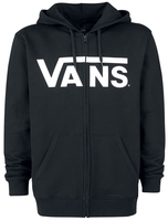 Vans - Classic Zip Hoodie - Vest met capuchon - Mannen - zwart wit