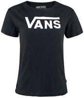 Vans - Flying V Crew - T-shirt - Vrouwen - zwart