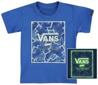 Vans - Kids’ Print Box - T-shirt - Vrouwen - blauw