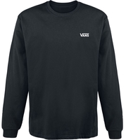 Vans - Left Chest Hit Longsleeve - Shirt met lange mouwen - Mannen - zwart