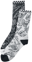 Vans - STRANGER MISS MATCH SOCKS NETFLIX STRANGER THINGS - Sokken - Unisex - zwart wit