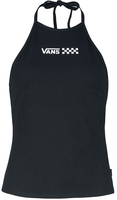 Vans - SUPER FUN HALTER - Top - Vrouwen - zwart