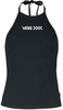 Vans - SUPER FUN HALTERNECK - Top - Vrouwen - zwart