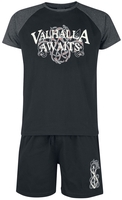 Vikings - Valhalla - Awaits! - Pyjama - Mannen - zwart