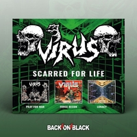Virus - Scarred for life - CD - Unisex - multicolor