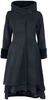 Vixxsin - Gloaming Coat - Lange jassen - Vrouwen - zwart