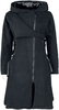 Vixxsin - Kelpie Coat - Lange jassen - Vrouwen - zwart
