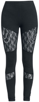 Vixxsin - Purgatory Leggings - Leggings - Vrouwen - zwart wit