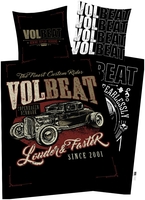 Volbeat - Louder And Faster - Beddengoed - Unisex - meerkleurig