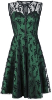 Voodoo Vixen - Emerald - Medium-lengte jurk - Vrouwen - groen