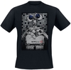 Wall-E - Eyes - T-shirt - Mannen - zwart