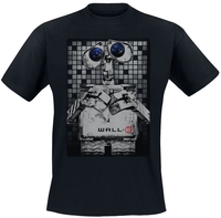 Wall-E - Eyes - T-shirt - Mannen - zwart