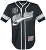 West Coast Choppers - 30 Years Anniversary Limited Baseball Jersey - Shirt met korte mouwen - Mannen - zwart wit
