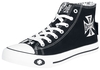 West Coast Choppers - Iron Cross - Sneakers high - Mannen - zwart wit