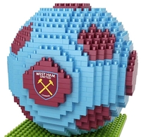 West Ham United - BRXLZ Fußball - Speelgoed - Unisex - meerkleurig