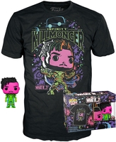 What If...? - Infinity Killmonger (black light) - T-shirt plus Funko - POP! & Tee - Funko Pop! - Mannen - multicolor